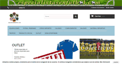 Desktop Screenshot of especialistasenfutbol.com